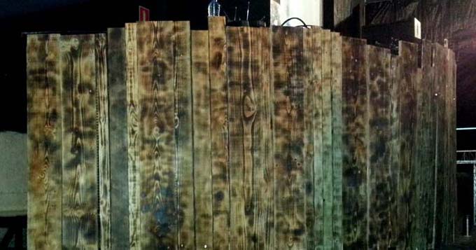 djbooth gebrand hout