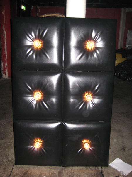 dj booth skai zwart