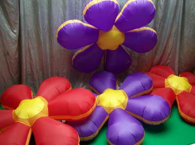 retro bloemen