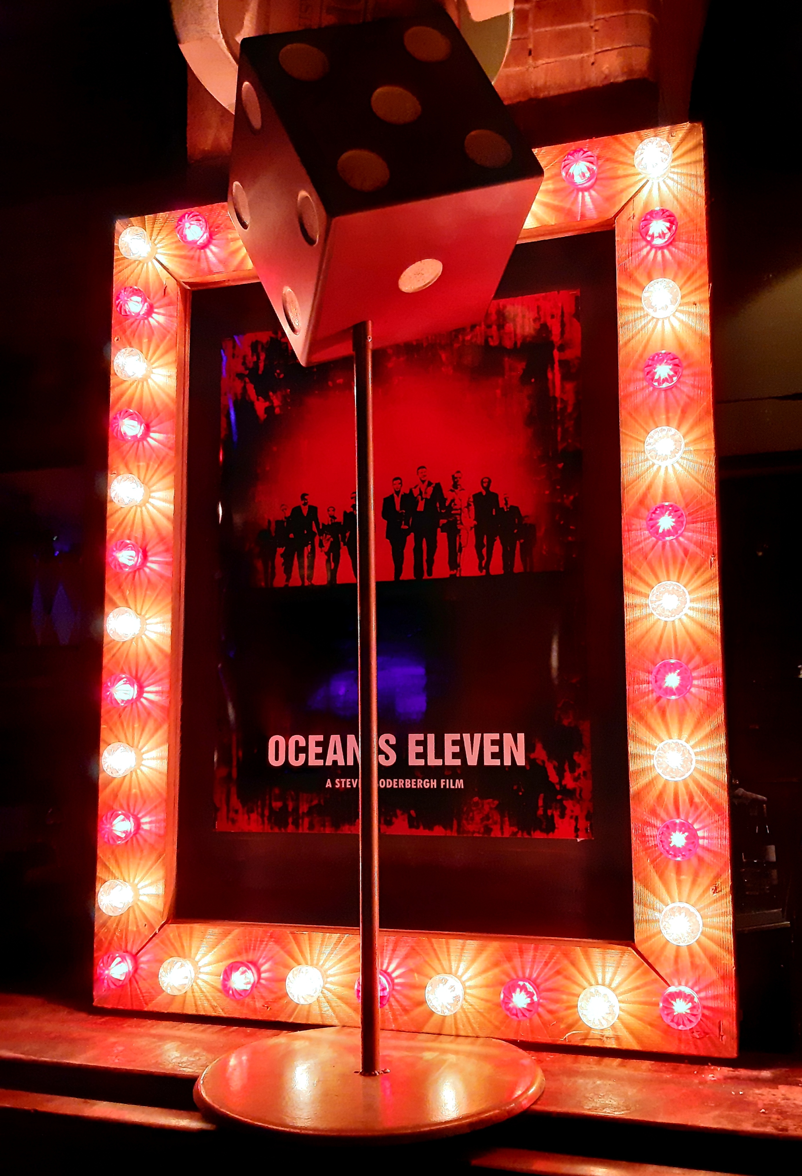 00312 posterlijst A0 formaat oceans eleven