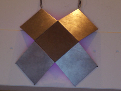 wandlamp 'kruis'