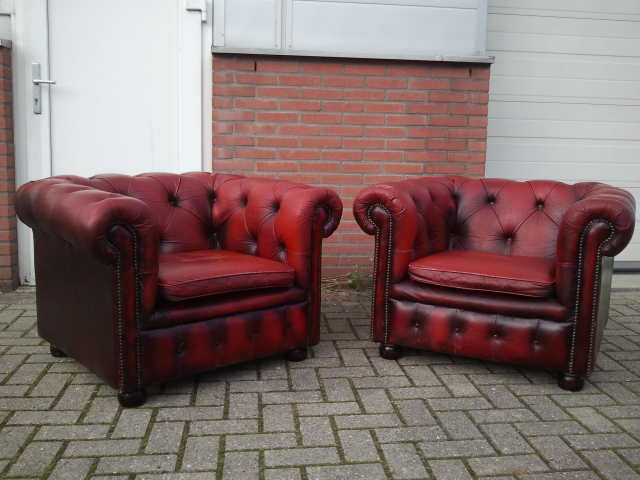 00105 chesterfield fauteuil 