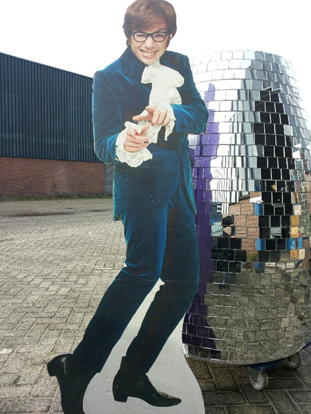 retro zetstuk Austin Powers