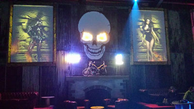 biker skull