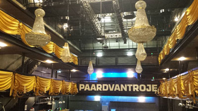 gouden draperie